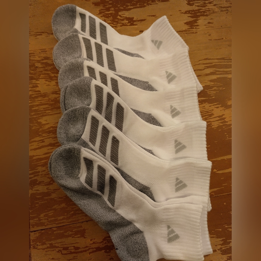 Adidas kids ankle socks large